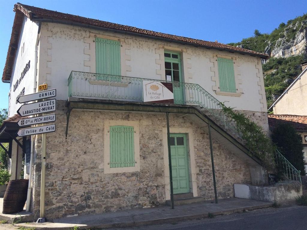 Le Refuge Du Cele Hotel Cabrerets Exterior photo